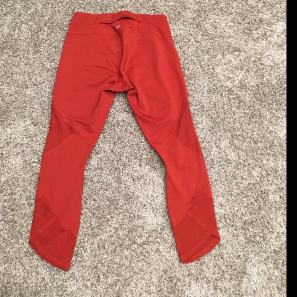 Athleta Leggings Brick Red, Size XS